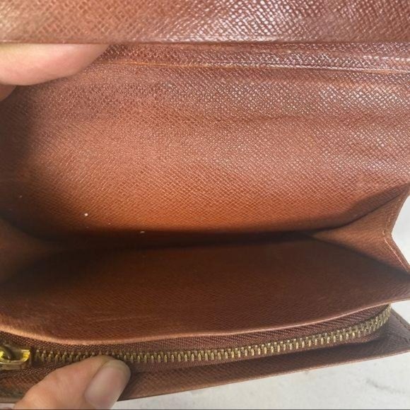 Authentic Louis Vuitton Wallet Porte Monnaie Billets Tresor Bifold LV Vintage - Picture 11 of 13